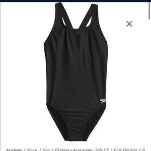 Speedo Girls' Solid Super Pro One-Piece Swimsuit